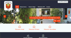 Desktop Screenshot of colegiosanramon.edu.ar